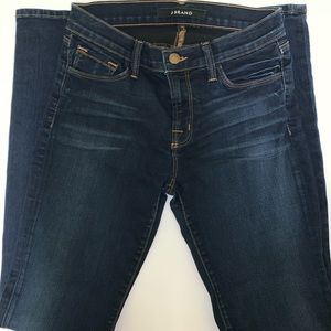 J Brand Skinny leg denim blue jeans sz 26